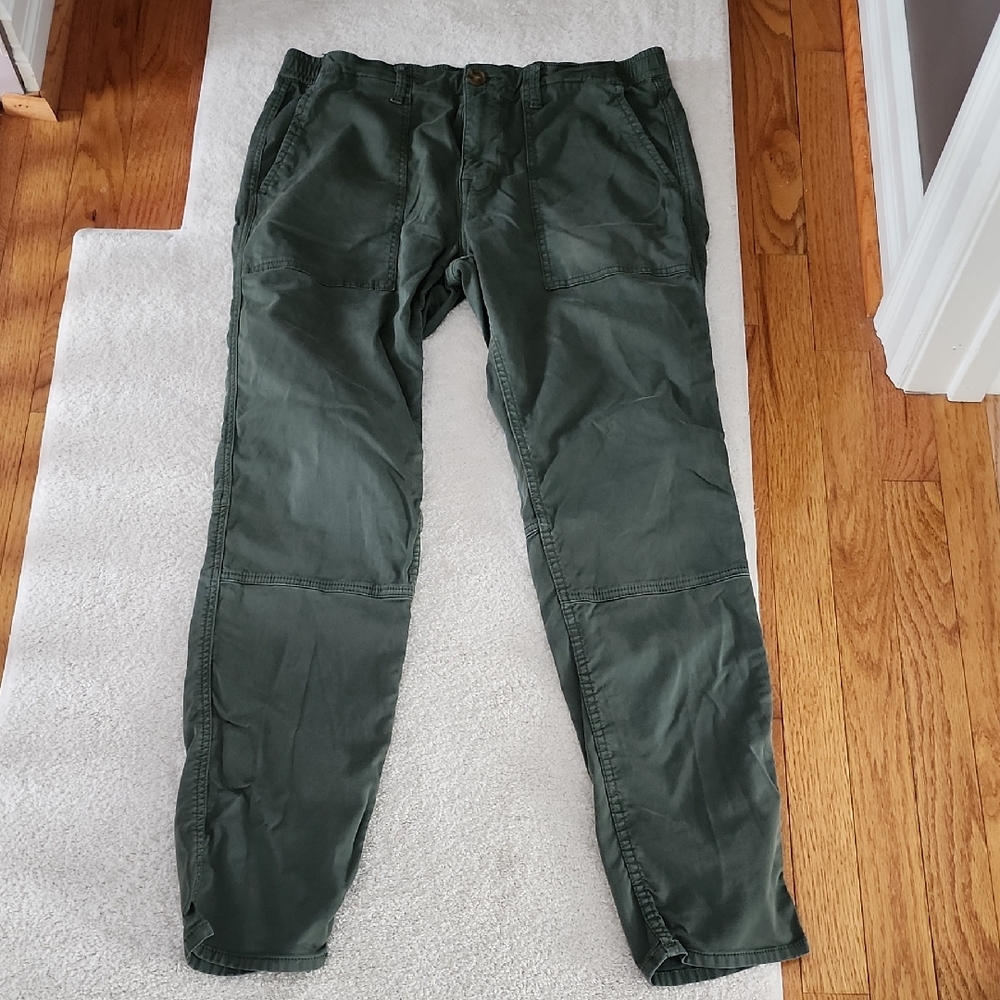 Men's Olive Cargo Pants